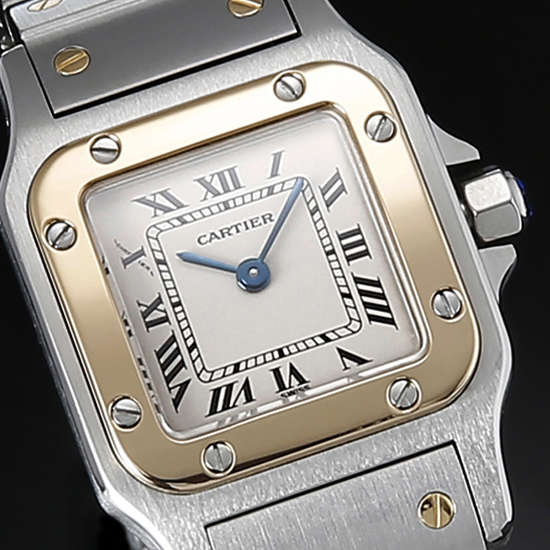 CARTIER(USED)산토스 갈베 콤비 스몰