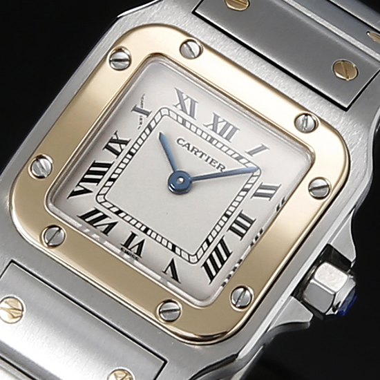 CARTIER(USED)산토스 갈베 콤비 스몰