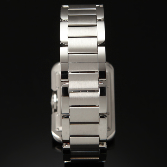 CARTIER(USED) 탱크 앙글래즈 스틸 M