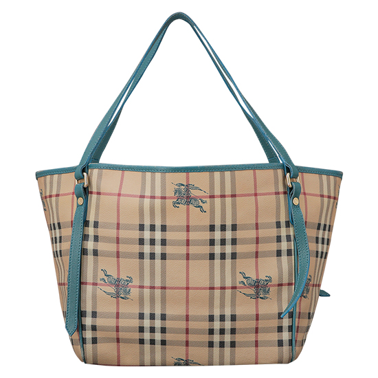 BURBERRY(USED)노바체크 PVC 숄더백