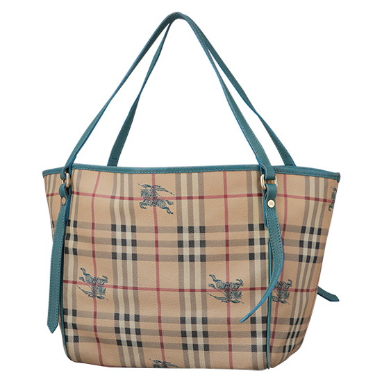 BURBERRY(USED)노바체크 PVC 숄더백