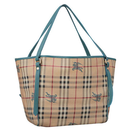 BURBERRY(USED)노바체크 PVC 숄더백