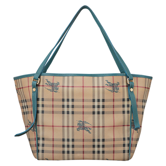 BURBERRY(USED)노바체크 PVC 숄더백