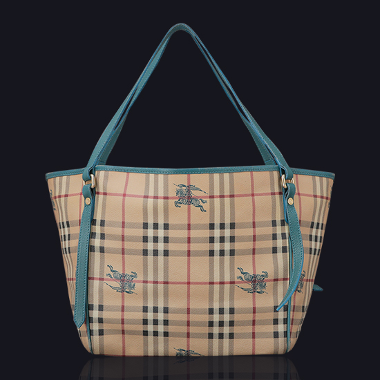 BURBERRY(USED)노바체크 PVC 숄더백