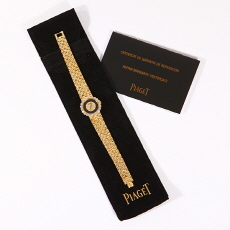 PIAGET 피아제 다이아 엘로우골드시계(국내단한점)