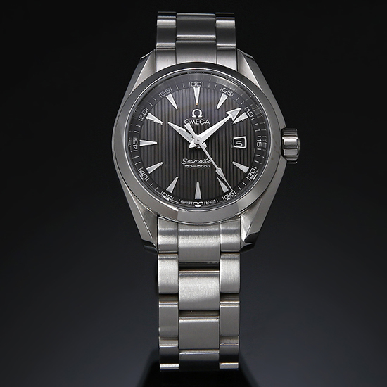 OMEGA(USED) 아쿠아테라 검판 쿼츠