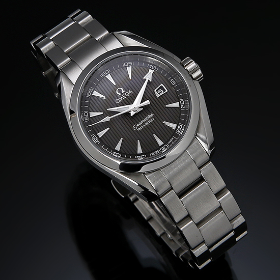OMEGA(USED) 아쿠아테라 검판 쿼츠