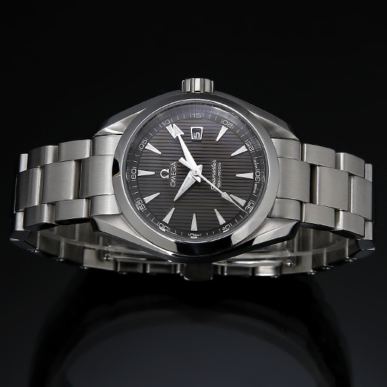OMEGA(USED) 아쿠아테라 검판 쿼츠
