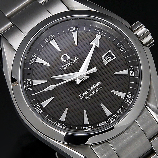 OMEGA(USED) 아쿠아테라 검판 쿼츠