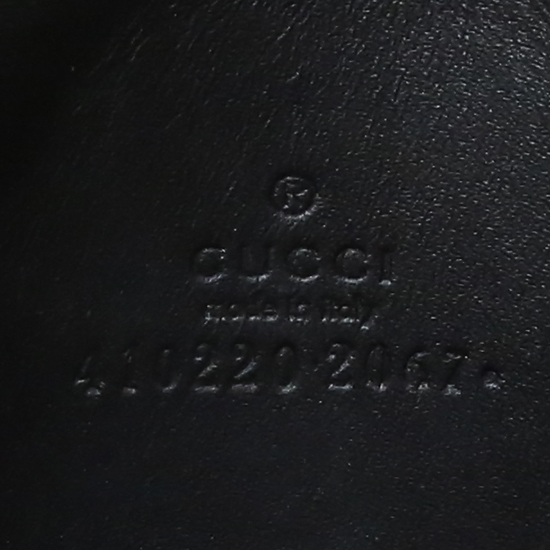 GUCCI(USED) 구찌 GG로고 PVC 블룸 카드지갑