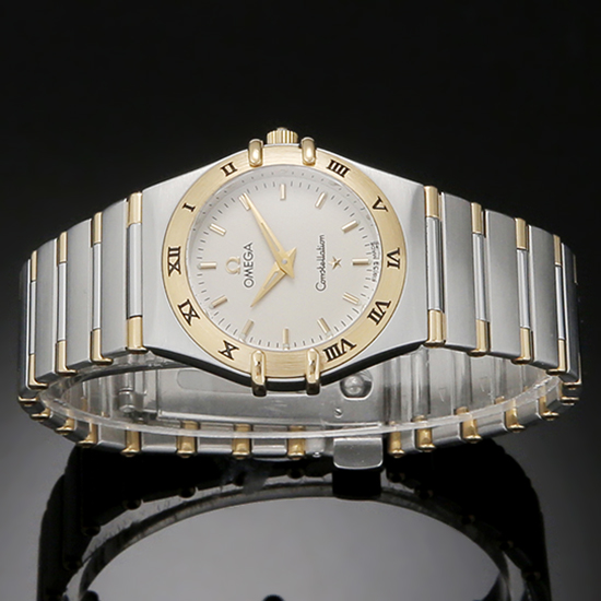 OMEGA(USED)컨스틸레이션 콤비 하프바