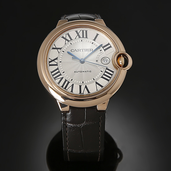 CARTIER(USED) 발롱블루 로즈골드 42 오토
