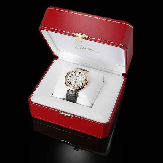 CARTIER(USED) 발롱블루 로즈골드 42 오토