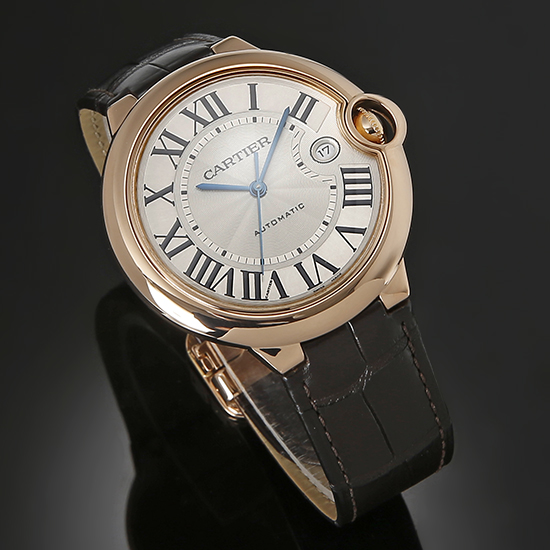 CARTIER(USED) 발롱블루 로즈골드 42 오토
