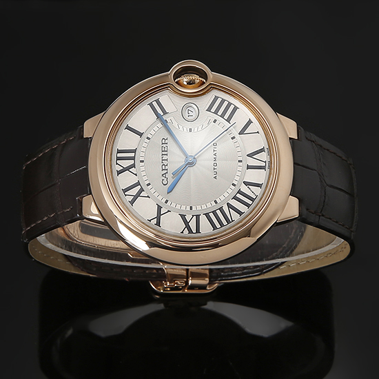CARTIER(USED) 발롱블루 로즈골드 42 오토
