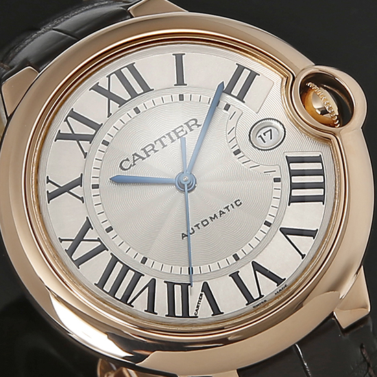 CARTIER(USED) 발롱블루 로즈골드 42 오토