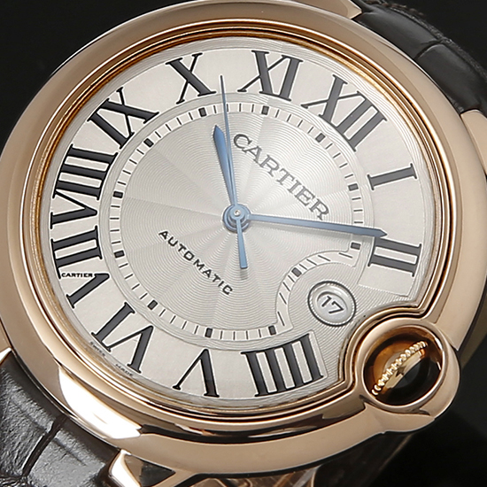 CARTIER(USED) 발롱블루 로즈골드 42 오토