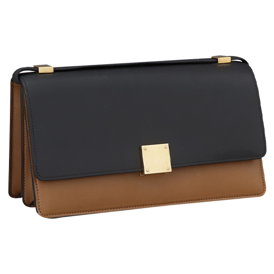 CELINE(USED)블랙 브라운 투톤 숄더백