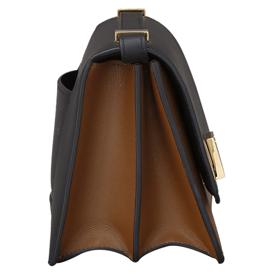 CELINE(USED)블랙 브라운 투톤 숄더백