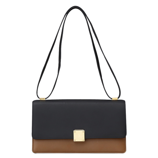 CELINE(USED)블랙 브라운 투톤 숄더백