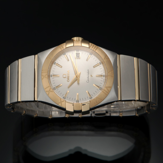 OMEGA(USED) 뉴 컨스틸레이션 콤비 풀바