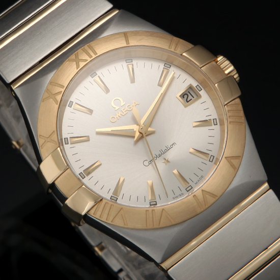 OMEGA(USED) 뉴 컨스틸레이션 콤비 풀바