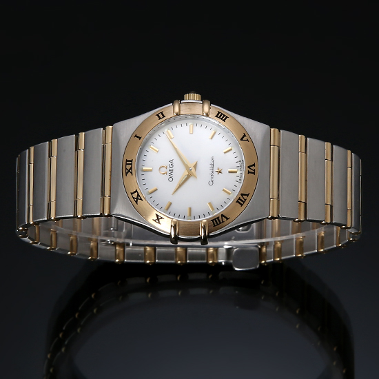 OMEGA(USED) 컨스틸레이션 콤비 풀바