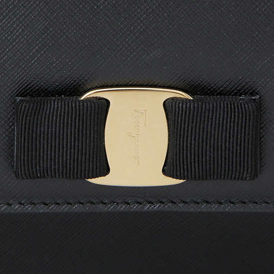 FERRAGAMO(USED)바라리본 체인 숄더백