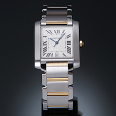 CARTIER(USED) 탱크 프랑세즈 콤비 L