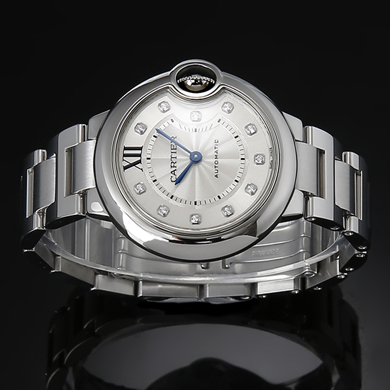 CARTIER(USED) 발롱블루 33 스틸 오토
