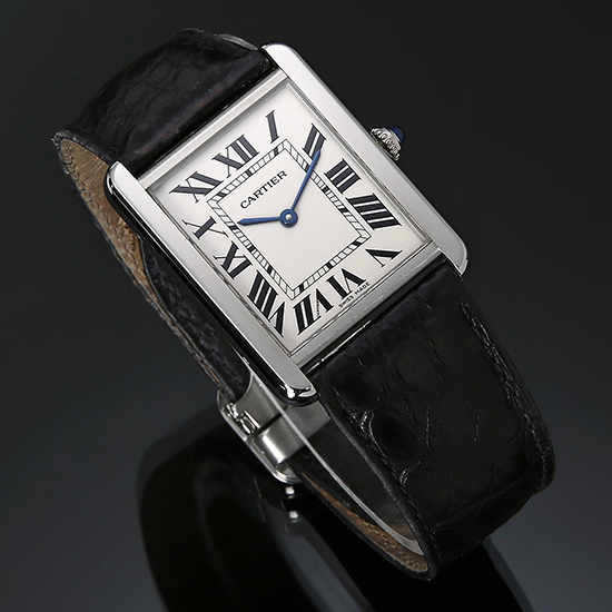 CARTIER(USED) 탱크솔로 스틸 라지