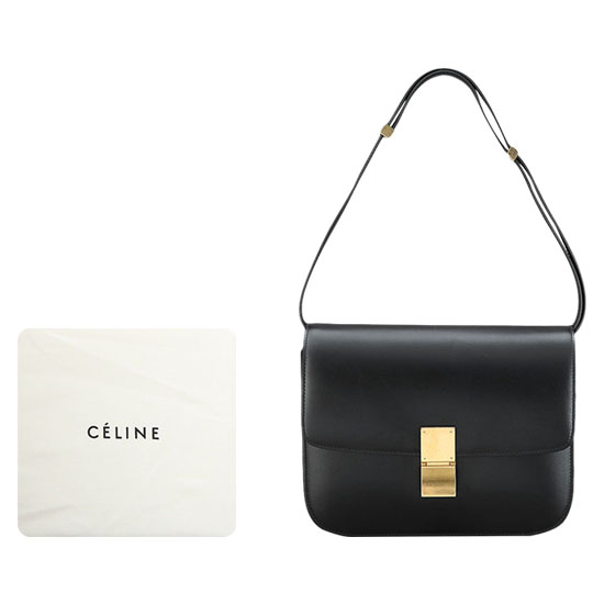 CELINE(USED)클래식박스 블랙 미듐