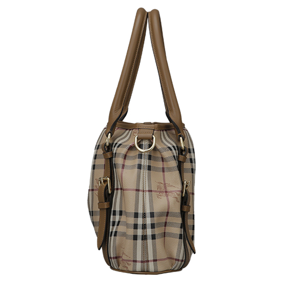BURBERRY(USED)노바체크 PVC 토트겸 숄더백