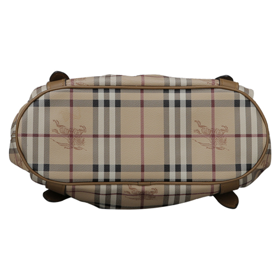 BURBERRY(USED)노바체크 PVC 토트겸 숄더백