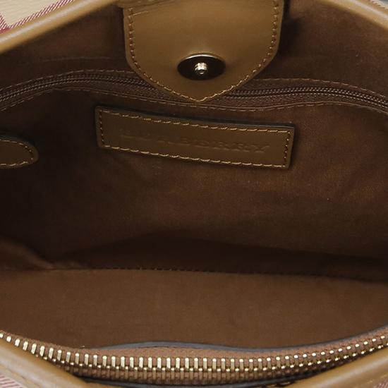 BURBERRY(USED)노바체크 PVC 토트겸 숄더백