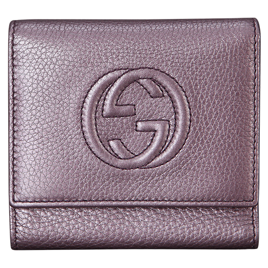 GUCCI(USED) 구찌 GG로고 플랩 반지갑