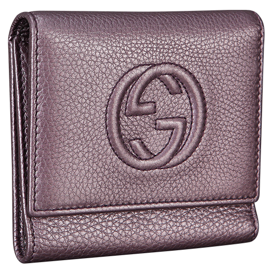 GUCCI(USED) 구찌 GG로고 플랩 반지갑