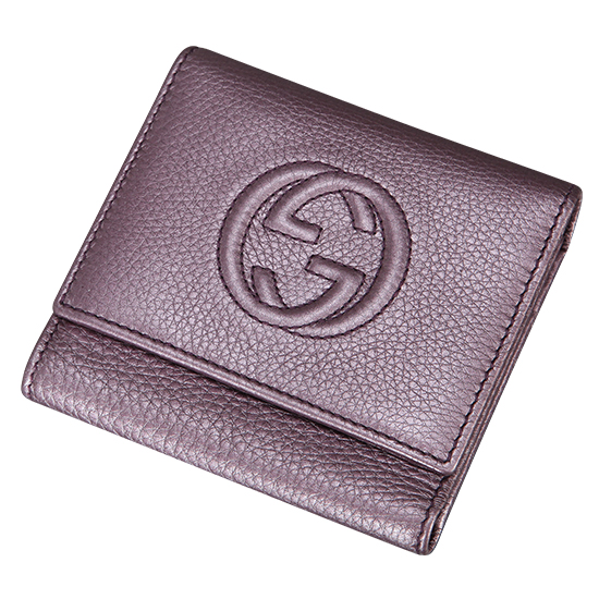 GUCCI(USED) 구찌 GG로고 플랩 반지갑