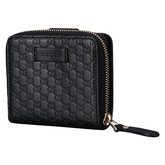 GUCCI(USED) 구찌 마이크로 씨마 블랙 반지갑