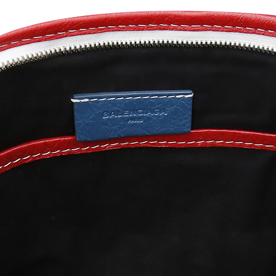 BALENCIAGA(USED) 바자르 클러치 스트라이프