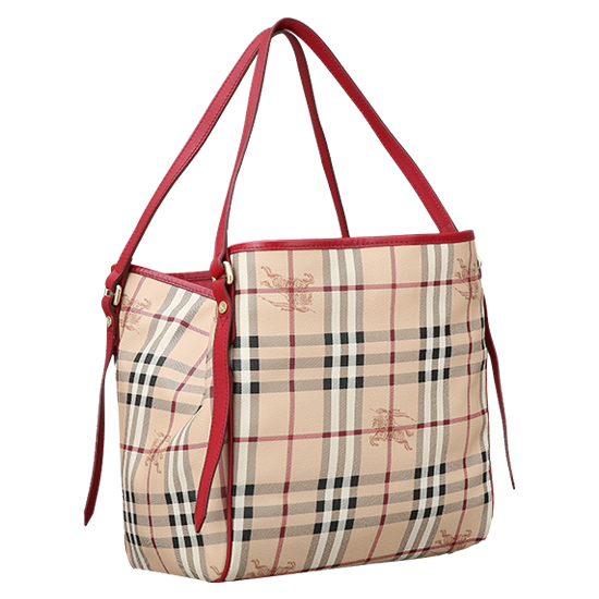 BURBERRY(USED)노바체크 PVC 숄더백