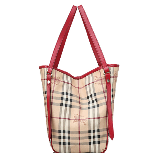 BURBERRY(USED)노바체크 PVC 숄더백