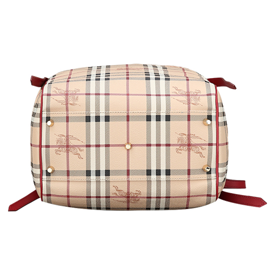 BURBERRY(USED)노바체크 PVC 숄더백