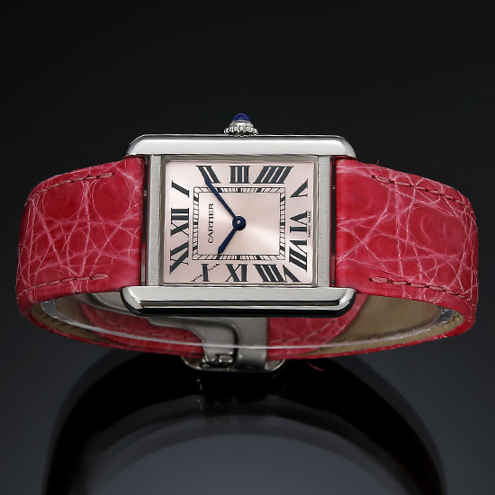 CARTIER(USED) 탱크솔로 스틸 스몰