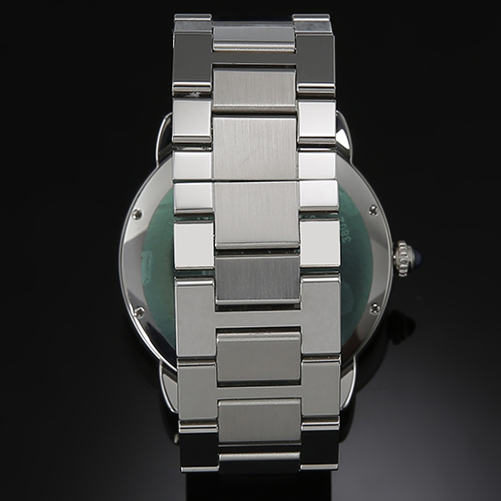 CARTIER(USED) 롱드솔로 스틸 다이아베젤 XL