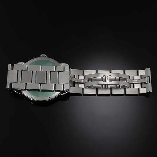CARTIER(USED) 롱드솔로 스틸 다이아베젤 XL