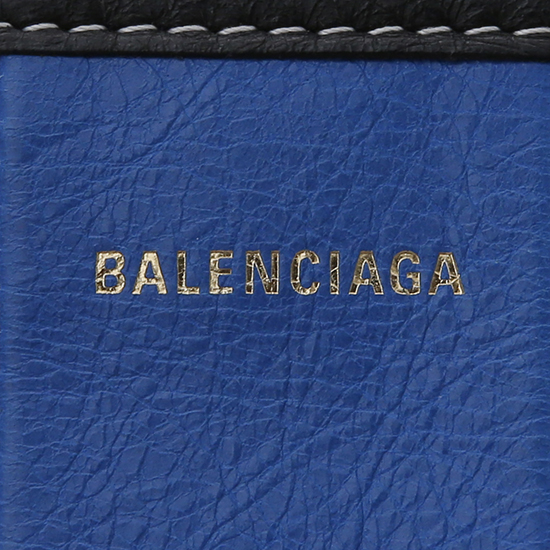 BALENCIAGA(USED)바자르 클러치 스트라이프