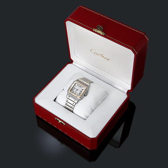 CARTIER(USED) 산토스 갈베 콤비 XL
