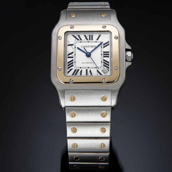CARTIER(USED) 산토스 갈베 콤비 XL