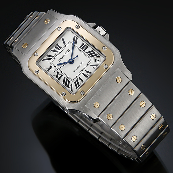 CARTIER(USED) 산토스 갈베 콤비 XL
